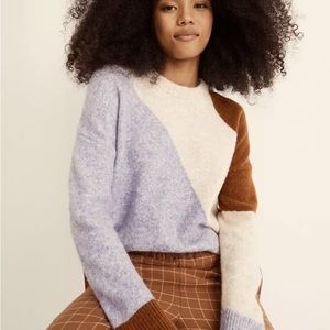 Madewell Colorblock sweater